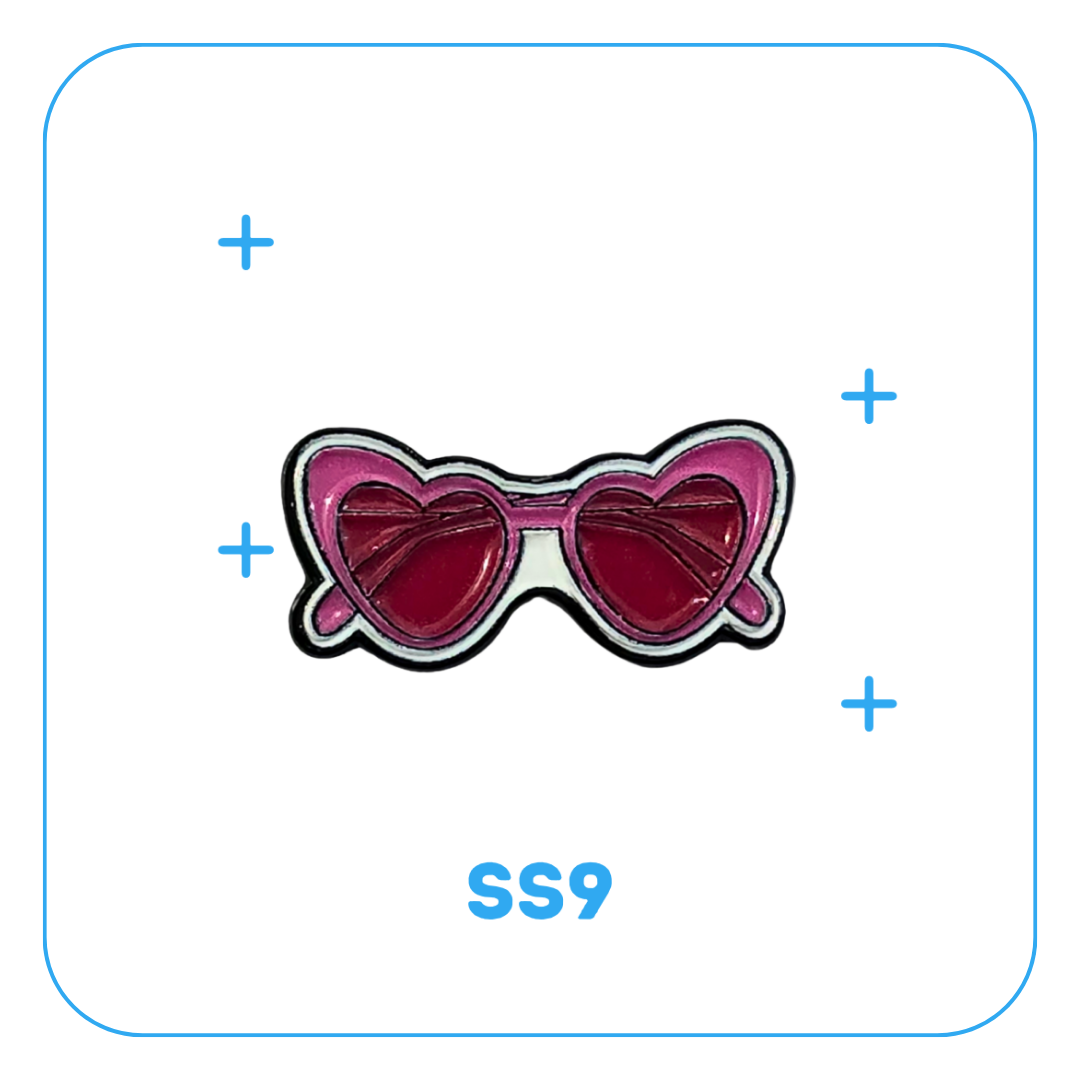 ستيكر معدني النظارات SS9